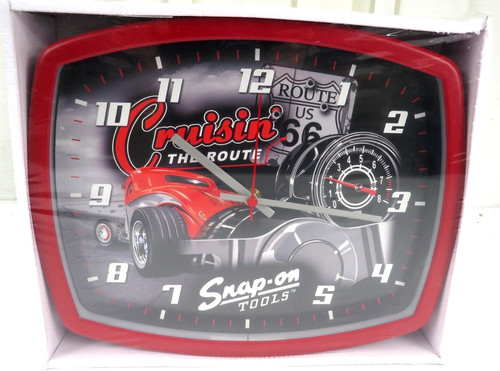 Snap tools shop clock - snap-on,