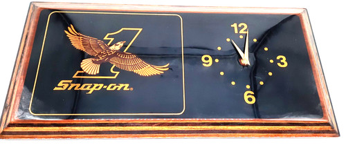 Snap eagle wall clock - snap, gold